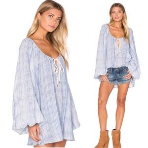 One x One Teaspoon White Wolf top XS/S